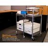 Bostitch Large Stowaway Folding Utility Cart, Chrome BSAC-LGCR